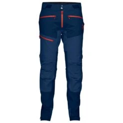 Pantalon De Rando Norrona Fjørå Flex1 M's Indigo Night/Rooibos Tea