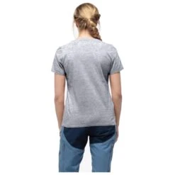 Tee-shirt Norrona 29 Cotton Slant Logo W's Drizzle Melange/Caviar -Norrona 078985d922a3a0a9bc9c461b2047ca10dc14c352 E22NORRTEH2207290 2