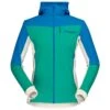 Polaire Norrona Women's Falketind Warmwool2 Stretch Zip Hood Campanula Arcadia