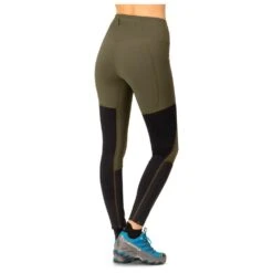 Collant De Trail Norrona Senja Equaliser Stretch Tights W's Olive Night - Caviar -Norrona 14d6079c8454371eb9fcea3d0720173d6383b49f E23NORRTTB3342740 6