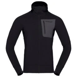 Polaire Norrona Falketind Power Grid Hood Caviar