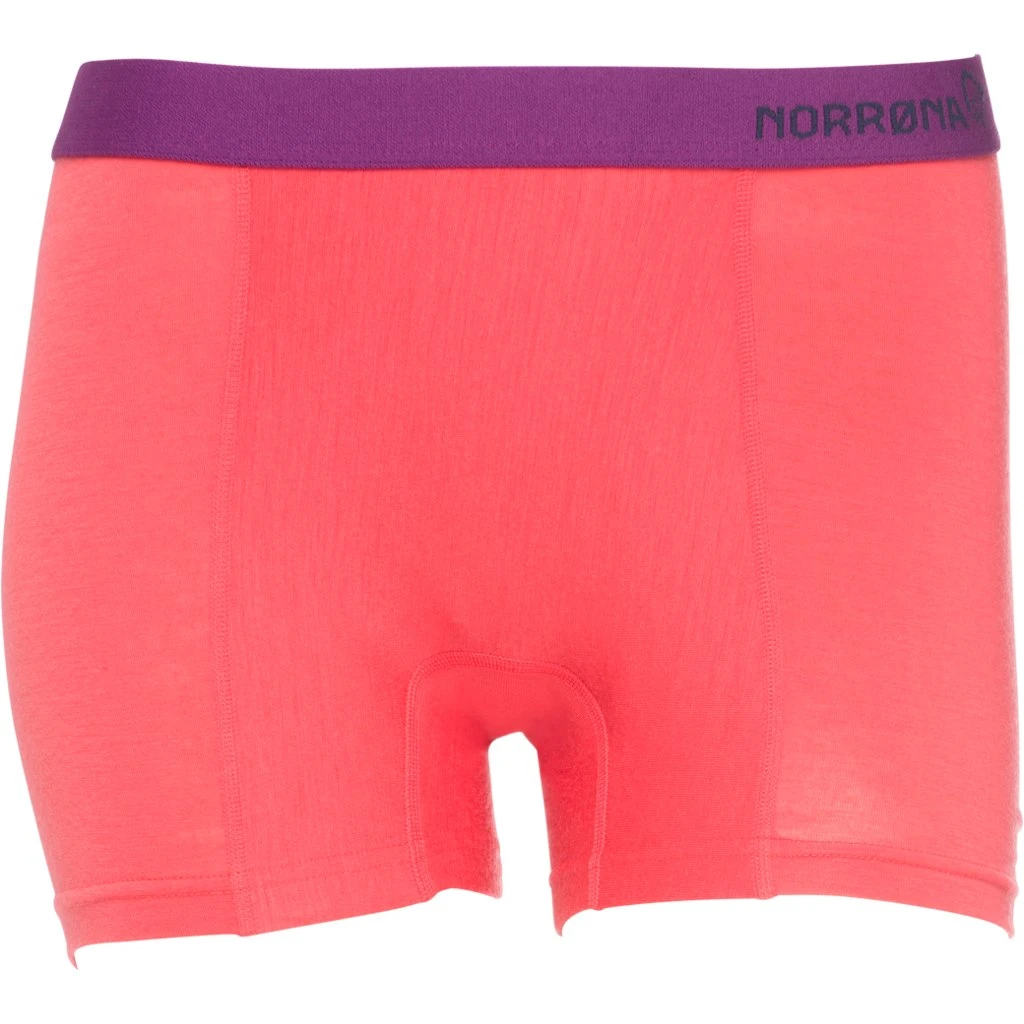 Norrona Boxer Femme - Wool - Crisp Ruby 1 Norrona Boxer Femme - Wool - Crisp Ruby