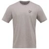 Tee-shirt Norrona 29 Cotton Vikinghead Embroidery Grey Melange