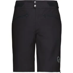 Norrona Short Femme - Fjørå Flex1 Lightweight - Caviar