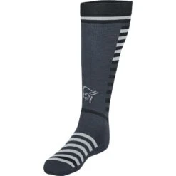 Norrona Chaussettes Montantes - Lyngen Light Weight Merino - Cool Black