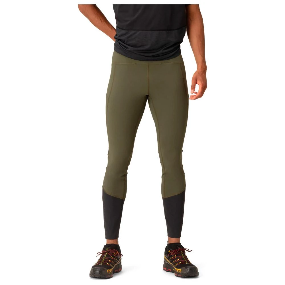 Collant De Trail Norrona Senja Equaliser Stretch Tights M's Olive Night - Caviar 5 Collant De Trail Norrona Senja Equaliser Stretch Tights M's Olive Night - Caviar – Image 5