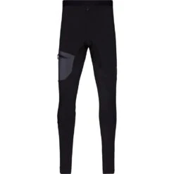 Norrona Legging Homme - Trollveggen Warmwool2 Stretch - Caviar