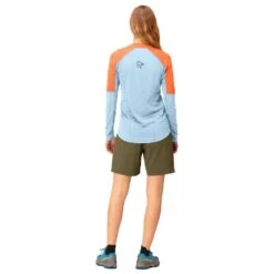 Tee-shirt De Trail Norrona Senja Equaliser Lightweight Long Sleeve W's Flamingo -Norrona 5575d724612b6526f9af3e5988e8850c9b2b6ec6 E23NORRACC3342833 902