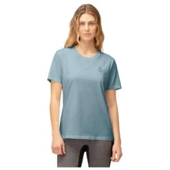 Tee-shirt Norrona 29 Cotton Vikinghead Embroidery W's Tourmaline -Norrona 5c2da77b3d54005a666c359c8d12a021542403b7 H23NORRTEH2262515 4