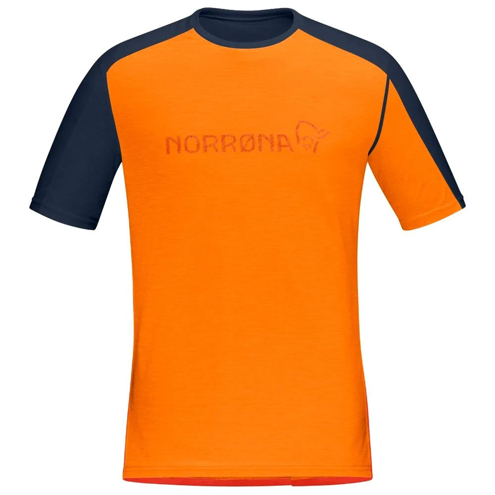 Sous-vêtement Technique Norrona Falketind Equaliser Merino M's Orange Popsicle/Indigo Night 1 Sous-vêtement Technique Norrona Falketind Equaliser Merino M's Orange Popsicle/Indigo Night