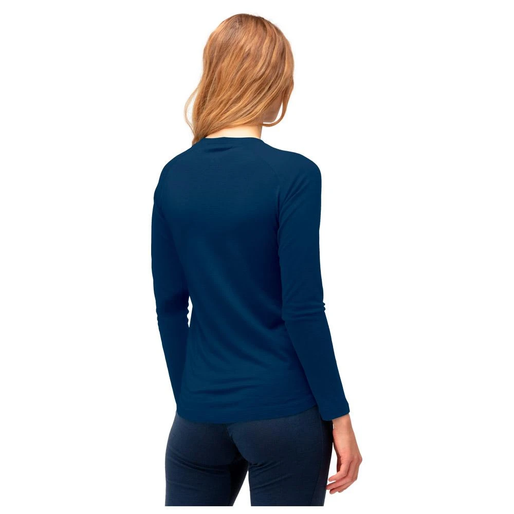 Sous-vêtement Technique Norrona PureUll Long Sleeve W's Indigo Night 2 Sous-vêtement Technique Norrona PureUll Long Sleeve W's Indigo Night – Image 2