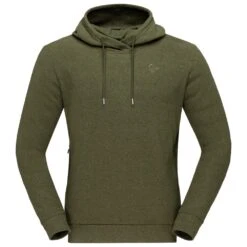 Sweat Norrona Warm2 Hood M's Olive Night