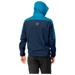 Veste Technique Norrona Falketind Aero60 Hood M's Hawaïïan Surf / Indigo Ni -Norrona 815f17718cda647a20ea11785c412869b761a24a E22NORRTEH1204944 6