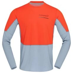 Tee-shirt De Trail Norrona Senja Equaliser Lightweight Long Sleeve M's Arednalin