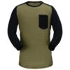 Maillot VTT Norrona Skibotn Wool 3/4 M's Olive Drab