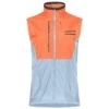 Veste De Trail Norrona Senja Aero90 Vest W's Flamingo - Blue Fog