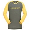 Maillot VTT Norrona Fjørå Equaliser Lightweight LS Olive Night Lemon Chrome