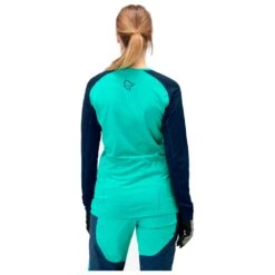 Maillot VTT Norrona Fjørå Equaliser Lightweight LS W's Arcadia Indigo Night -Norrona d65c2ba3ee5bdcbe75fcc053f31515f7371eef0b E22NORRVTT2207566 2