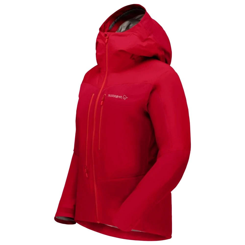 Veste D’alpinisme Norrona Falketind Gore-Tex Paclite W's Jkt Jester Red True Red 1 Veste D’alpinisme Norrona Falketind Gore-Tex Paclite W's Jkt Jester Red True Red