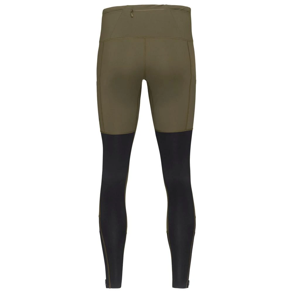 Collant De Trail Norrona Senja Equaliser Stretch Tights M's Olive Night - Caviar 2 Collant De Trail Norrona Senja Equaliser Stretch Tights M's Olive Night - Caviar – Image 2