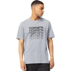 Norrona T-Shirt Homme - /29 Cotton Bolder - Grey Melange