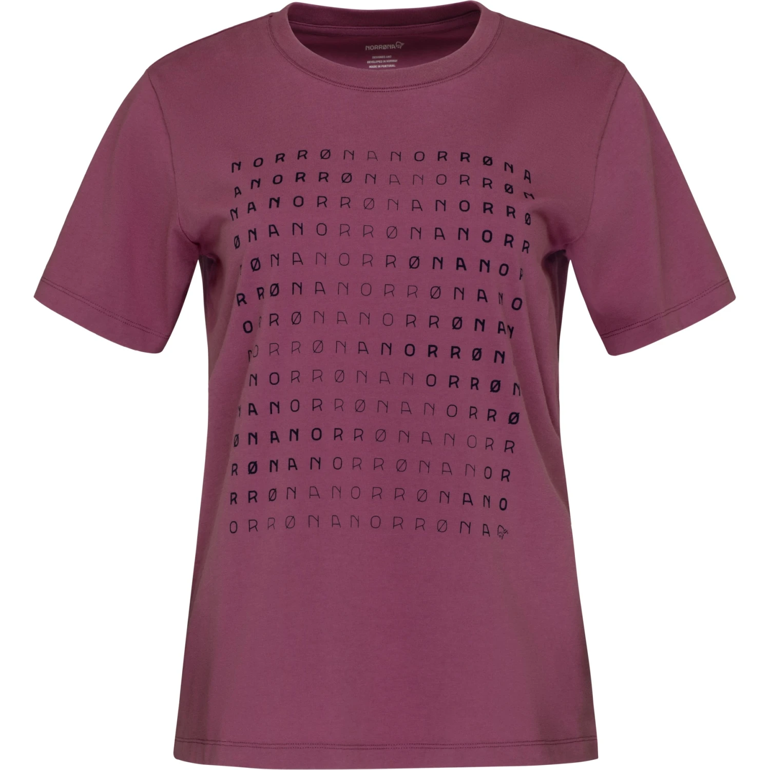 Norrona T-Shirt Femme - /29 Cotton Matrix - Violet Quartz 2 Norrona T-Shirt Femme - /29 Cotton Matrix - Violet Quartz – Image 2