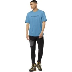 Norrona T-Shirt Homme - /29 Cotton Norrøna Viking - Hawaiian Surf -Norrona norrona 29 cotton norrona viking t shirt men hawaiian surf model 1 1400212