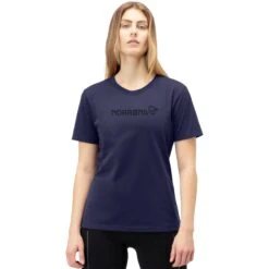 Norrona T-Shirt Femme - /29 Cotton Norrøna Viking - Indigo Night