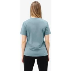 Norrona T-Shirt Femme - /29 Cotton Norrøna Viking - Tourmaline -Norrona norrona 29 cotton norrona viking t shirt women tourmaline model 2 1151645