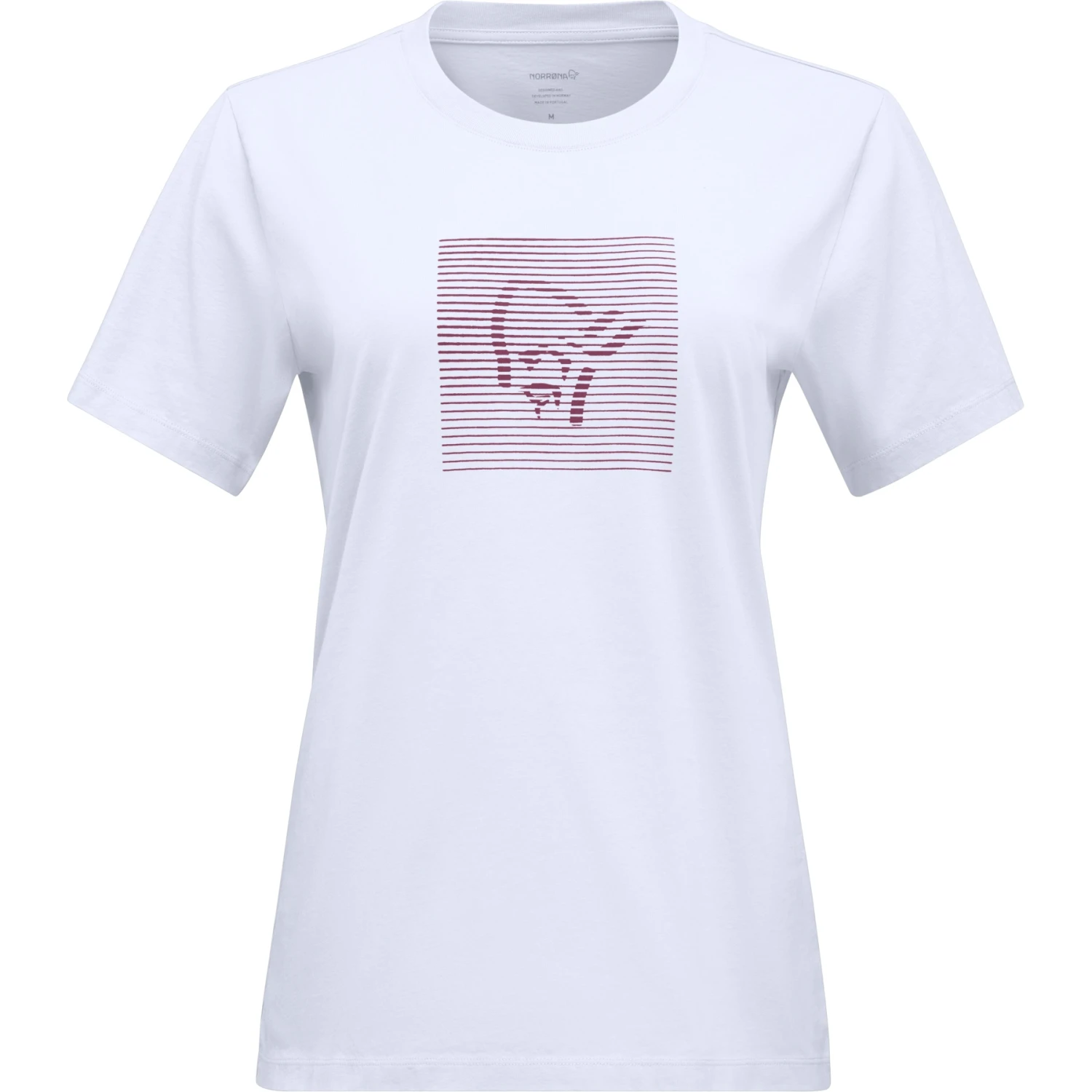 Norrona T-Shirt Femme - /29 Cotton Shutter - Pure White 2 Norrona T-Shirt Femme - /29 Cotton Shutter - Pure White – Image 2