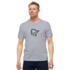 Norrona T-Shirt Homme - /29 Cotton Viking - Grey Melange/Caviar