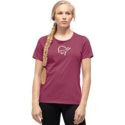 Norrona T-Shirt Femme - /29 Cotton Viking - Violet Quartz