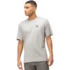 Norrona T-Shirt Homme - /29 Cotton Vikinghead Embroidery - Grey Melange