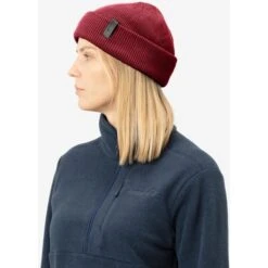 Norrona /29 Fisherman Bonnet Tricoté - Rhubarb -Norrona norrona 29 fisherman beanie rhubarb 6 1259380