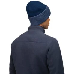 Norrona Bonnet - /29 Heavy MerinoUll Contrast - Indigo Night Melange -Norrona norrona 29 heavy merinoull contrast beanie indigo night melange 3 1519308