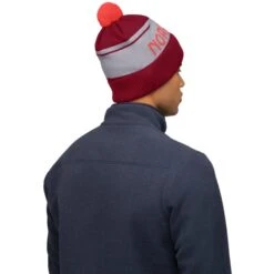 Norrona Bonnet - /29 Heavy MerinoUll Logo - Rhubarb Melange -Norrona norrona 29 heavy merinoull logo beanie rhubarb melange 3 1519336