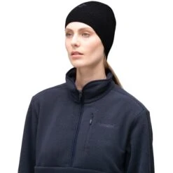 Norrona Bonnet - /29 Light MerinoUll - Caviar Melange -Norrona norrona 29 light merinoull beanie caviar melange model 3 1524311