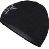 Norrona Bonnet - /29 Light MerinoUll Logo - Caviar Melange