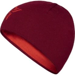 Norrona Bonnet - /29 Light MerinoUll Logo - Rhubarb Melange