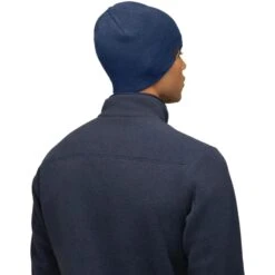 Norrona Bonnet - /29 Mid Cotton Logo - Indigo Night Melange -Norrona norrona 29 mid cotton logo beanie indigo night melange model 2 1544041