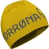 Norrona Bonnet Tricoté - /29 Thin Logo - Sulphur