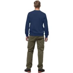 Norrona Sweatshirt - Crew Neck Unisex - Indigo Night -Norrona norrona crew neck unisex longsleeve indigo night 3 1024876