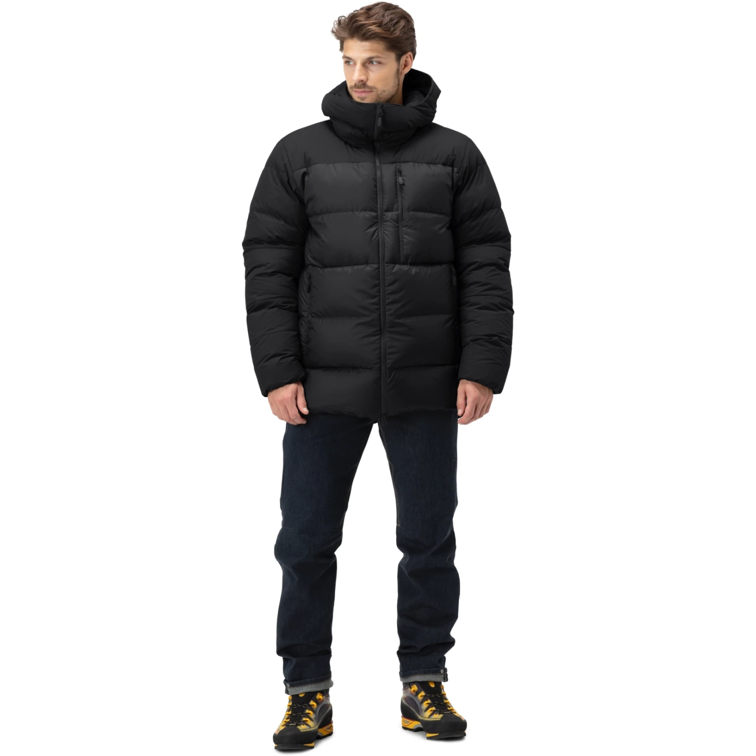 Norrona Doudoune Homme - Down750 Hood - Caviar 4 Norrona Doudoune Homme - Down750 Hood - Caviar – Image 4