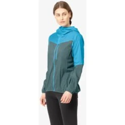 Norrona Veste Femme - Falketind Aero60 Hood - Aquarius/North Atlantic -Norrona norrona falketind aero60 hood women aquarius north atlantic 3 1123467