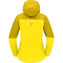 Norrona Veste Femme - Falketind Aero60 Hood - Sulphur/Blazing Yellow 7 Norrona Veste Femme - Falketind Aero60 Hood - Sulphur/Blazing Yellow -Norrona norrona falketind aero60 hood women sulphur blazing yellow 2 1341359