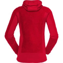 Norrona Veste Femme - Falketind Alpha120 Zip Hood - Jester Red -Norrona norrona falketind alpha120 zip hood women jester red 2 902992