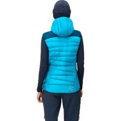 Norrona Doudoune Sans Manches Femme - Falketind Down750 - Aquarius/Mykonos Blue -Norrona norrona falketind down750 vest women aquarius mykonos blue 4 1517588