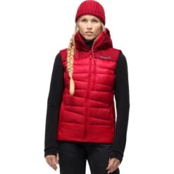 Norrona Doudoune Sans Manches Femme - Falketind Down750 - True Red