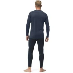 Norrona T-Shirt Manches Longues Homme - Falketind Equaliser Merino Round Neck - Indigo Night -Norrona norrona falketind equaliser merino round neck men indigo night 3 1460984