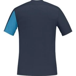 Norrona T-Shirt Homme - Falketind Equaliser Merino - Hawaiian Surf/Indigo Night -Norrona norrona falketind equaliser merino t shirt men hawaiian surf indigo night 2 1123907